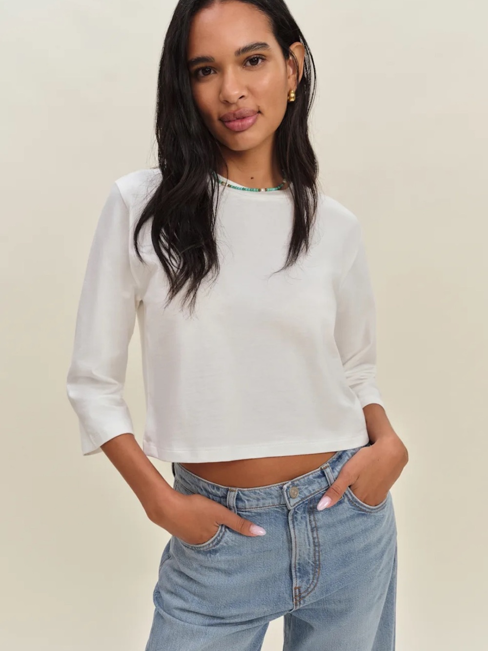 NWT Reformation Lewis Tee